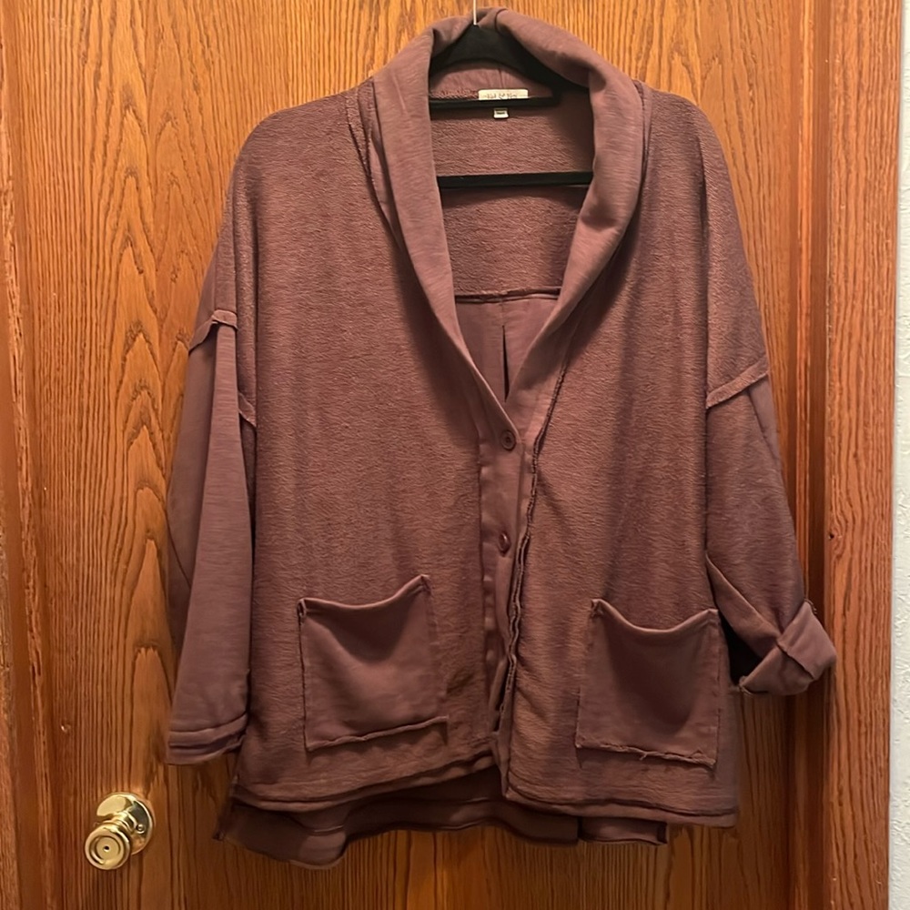 Yak & Yeti super soft knit jacket